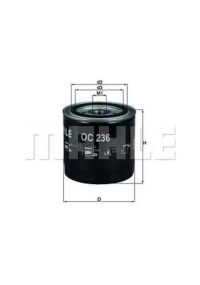 KNECHT OC236 Yağ Filtresi Navara 05-10 / Cherokee 4.0 4.7 5.2