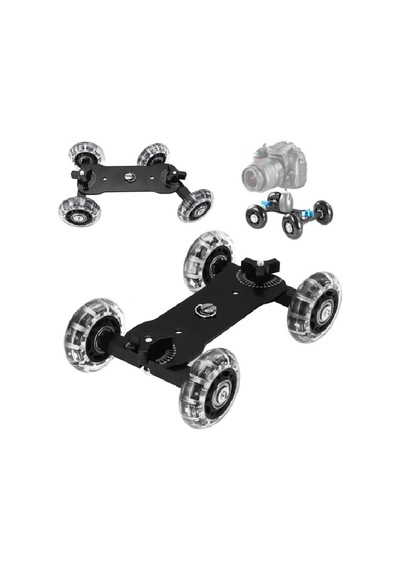 Dp Dslr Makinalar için Mini Dolly Kit Skater Kamera Arabası