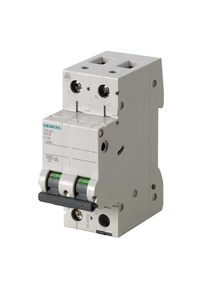 5SL6516-7 Siemens 16A 230 V 6kA, 1+N-Kutup, C Sigorta