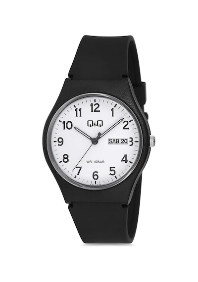 Q&q Startime Samstar Polo Air Uyumlu 18mm Kauçuk Siyah Silikon Saat Kordonu Diğer