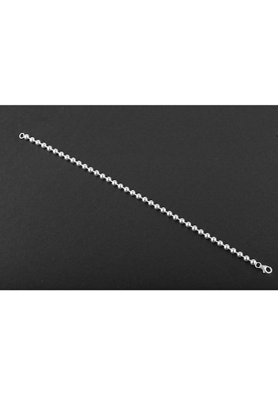 Gümüş Tırnak Makası Model Gümüş Top Zincir Bileklik 4 Mm