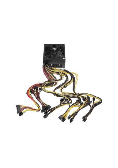 Btc Bitcoin Riser Vga Power Lx2000W Platinium 80 Plus 2000W Mini