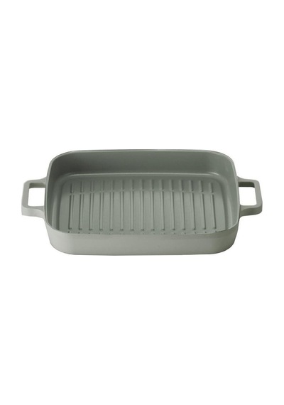 Neoflam 28 cm Dikdörtgen Döküm Grill tava