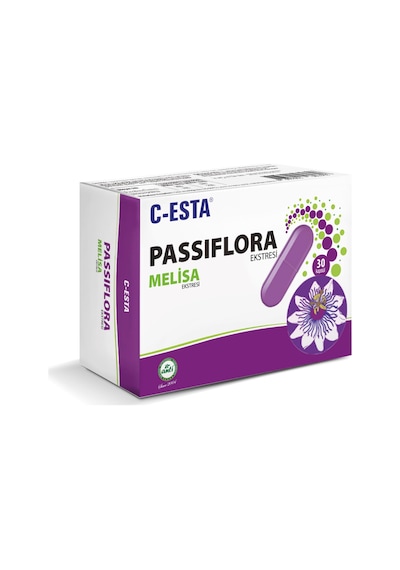 C-esta Passiflora Melisa Ekstresi 30 Kapsül