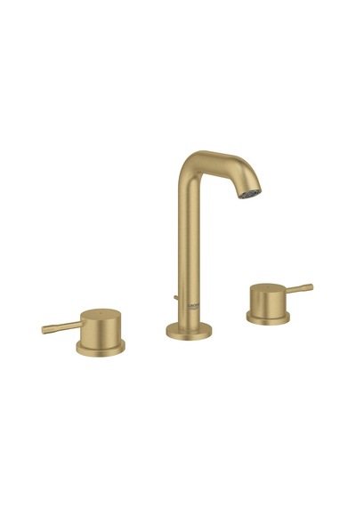 Grohe Essence 20296GN1 1/2 M-Boyut 3 Delikli Lavabo Bataryası Altın