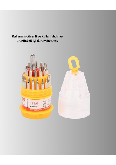 Kompakt Tornavida Seti Elektronik Cihaz Tamiri İçin - Lisinya 91460587