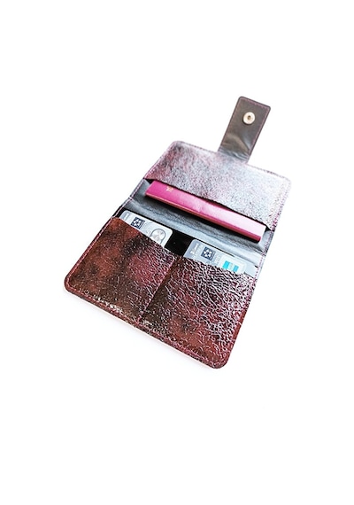Vip Gift Pasaport Kılıfı Pasaportluk Hakiki Deri Bordo