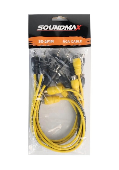 Soundmax Ters Y Kablo 1 Erkek 2 Dişi Soundmax Sx-2f1m Ters Çatal Kablo - 2 Adet