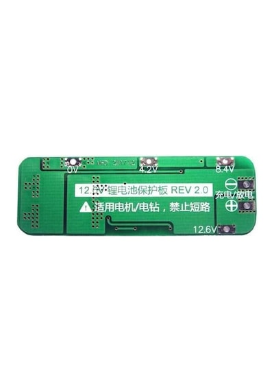 3s 20a Bms 18650 Lityum Batarya Şarj Koruma Devre - 12.6v