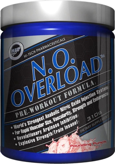 Hitech N.o. Overload Preworkout - 40 Servis 310 G