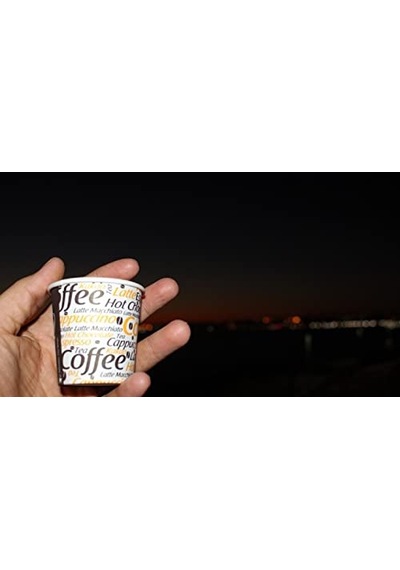 Aygün Excodi Cup - Cup 4 Oz Kullan At Bardak - 100 Ml - 300 Adet Kaliteli Bardak - Türk Kahvesi, Espresso, Sızdı Diğer
