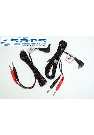 Portatif Tens-Ems Cihaz Kablosu - 2 Adet