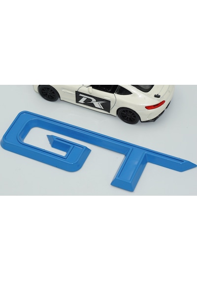 Dk Tuning Mustang Gt Bagaj Mavi Logo Arma Ford İle Uyumlu
