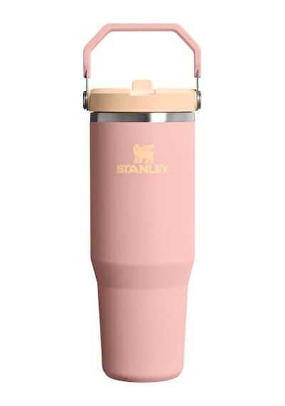 Stanley The Iceflow Flip Straw 2.0 Tumbler 0.89 L Pipetli Termos 10-13424-0217 Pembe