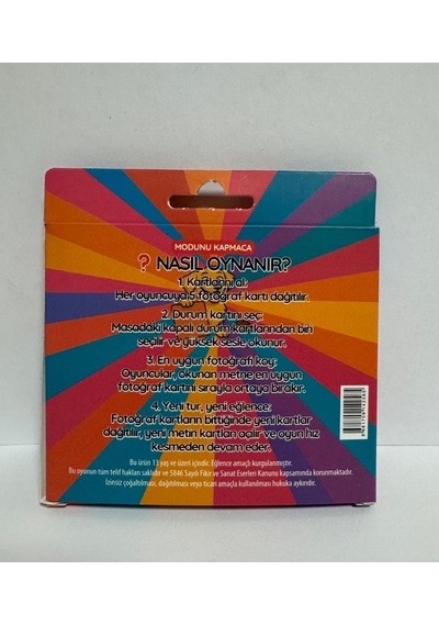 Modunu Kapmaca Dog Edition 56 Card