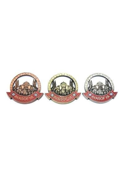 Hubrendy Emin İstanbul Temalı Metal Magnet 25991343