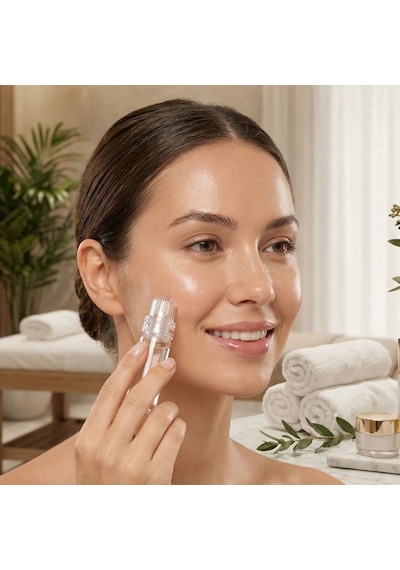 Buffer Mikro İğne 64 Lü Cilt Bakım Serumu Yüz Ve Boyun İçin Anti-aging, Gözenek Sıkılaştırıcı Serum