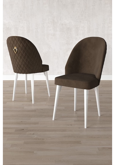 Milas Beyaz 80x132 Mdf Açılabilir Yemek Masası Takımı 4 Sandalye, 1 Bench Kahverengi Milas Beyaz 80x132 Mdf Açılabilir Yemek Masası Takımı 4 Sandalye, 1 Bench Kahverengi