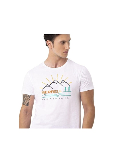 Merrell Tobi M Erkek T-shirt-beyaz Beyaz