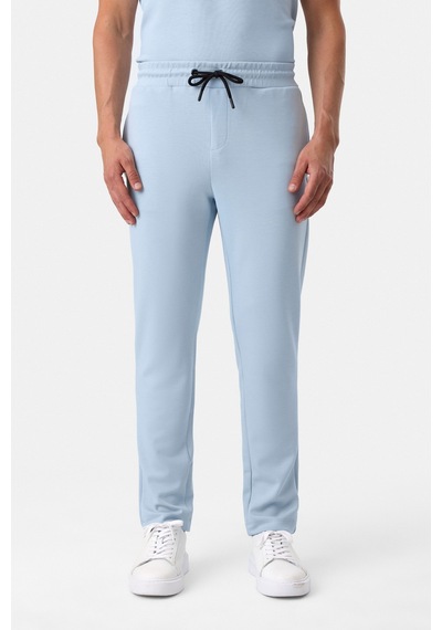 Back And Bond Regular Fit Örme Mavi Jogger Pantolon Çok Renkli