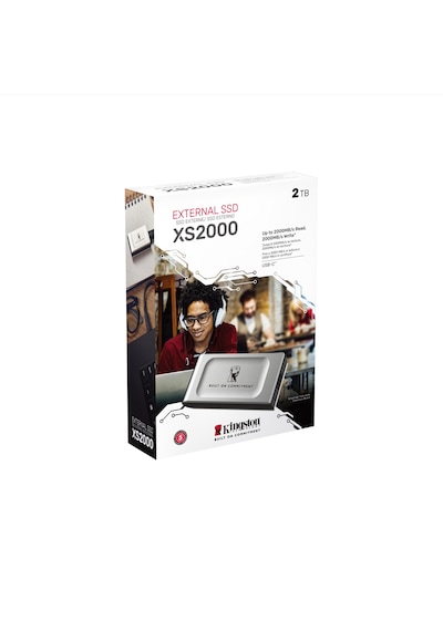 Kingston 2tb Xs2000 Boc External Usb-c 3.2 Gen 2x2 Taşınabilir Ssd Sxs2000/2000ga
