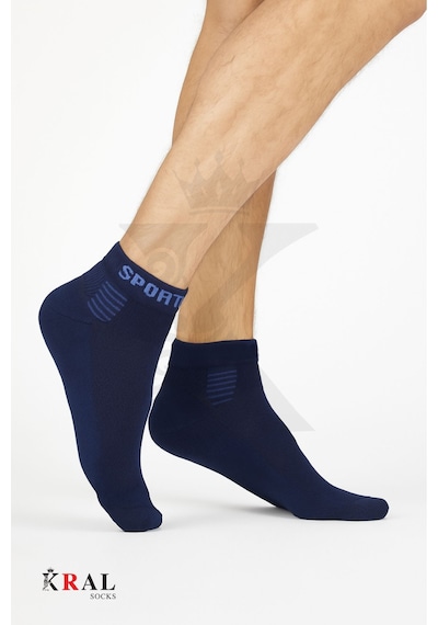 Kral Socks Yeni Sezon Çorap Unisex 10 Çift Parfümlü Yıkamalı Dikişsiz Pamuklu Erkek Çorap Asorti