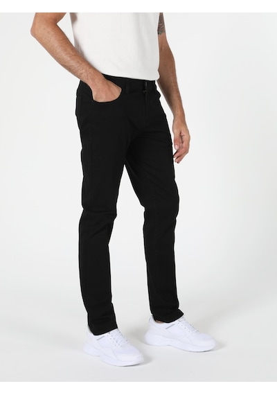 Colin's Straight Fit Düşük Bel Erkek Pantolon CL1049744_Q1.V2_BLK