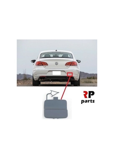 Volkswagen Passat Cc Çeki Kapağı Ön Veya Arka Çeki Demir Kapa . 2009-2012 Arasi Ön Kapak