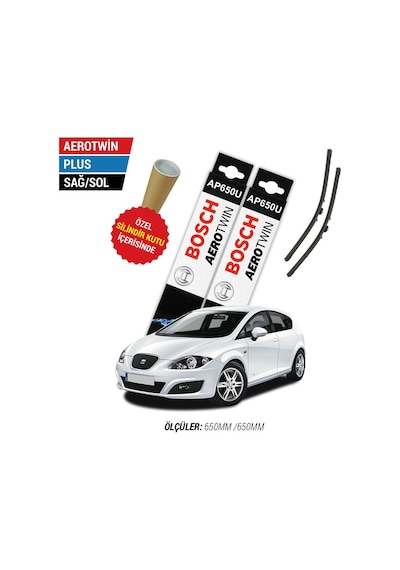 Bosch Aerotwin Plus Seat Leon Silecek Takımı (2009-2012) Bosch Aerotwin Plus Seat Leon Silecek Takımı (2009-2012)
