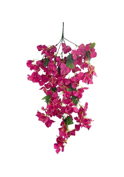 Yapay Çiçek Fuşya Begonvil Çiçeği 5 Dallı 60cm Sarkan Çiçek Bg605 Fusya