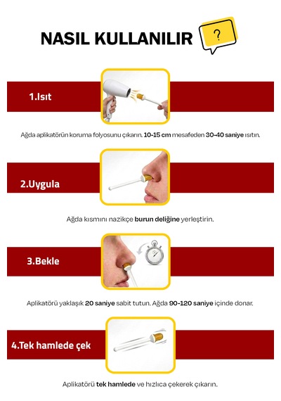 Tek Kullanımlık Kulak Ve Burun Ağdası Çubuğu 24 Adet
