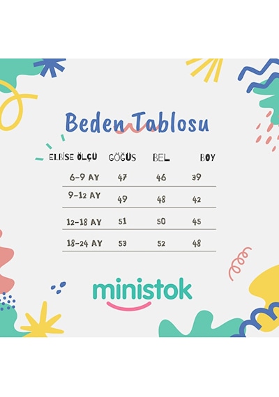 Kuş Nakışlı Kız Bebek Elbise Kırmızı