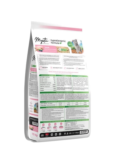 Mystic Az Tahıllı Tavuklu Yavru Kedi Maması 15 KG
