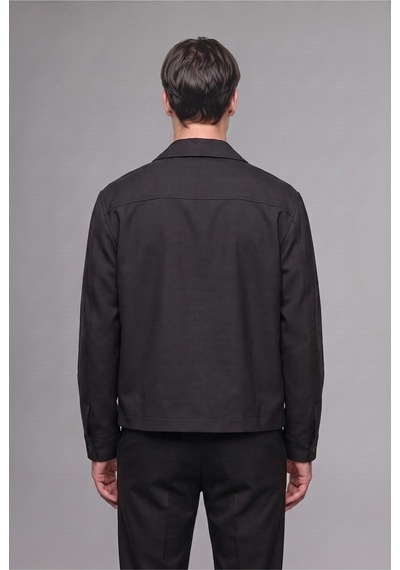 Defacto Regular Fıt Polo Yaka Blazer Ceket H4697ax26spbk27 Siyah-bk27
