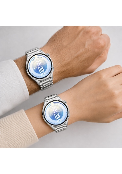 Huawei Watch Gt7 46mm İle Uyumlu Katlanır Klipsli Paslanmaz Çelik Saat Kordonu