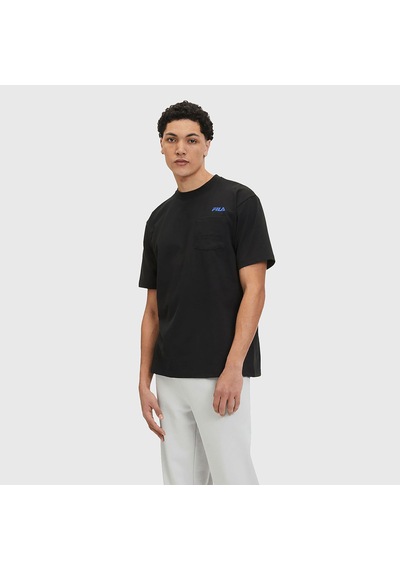 Siyah Fila T-shirt Chest Pocket Su411111 Siyah