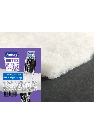 Akvaryum 175gr Silikonsuz Filtre Elyafı 100x150cm Soffice