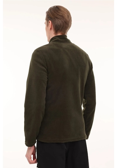 Lumberjack 2w M-sn165 Nordic Haki Erkek Fermuarlı Polar 101398540 Haki
