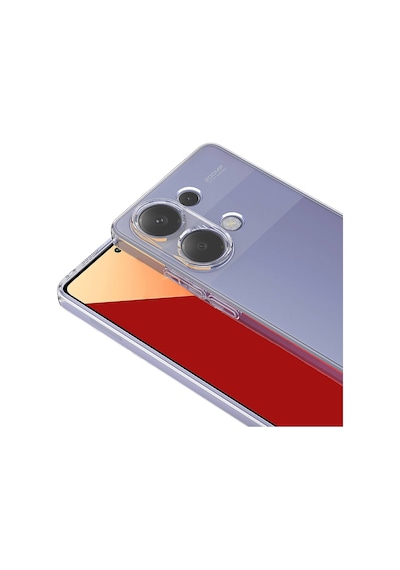 Zore Redmi Note 13 Pro 4g Kılıf Nvth Süper Silikon Kapak - Renksiz