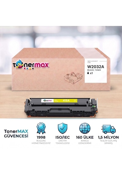 Hp Color Laserjet Pro Mfp M479fnw W2032a Sarı Uyumlu Toner Çipli