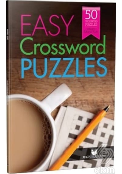 Easy Crossword Puzzles - İngilizce Kare Bulmacalar (Başlangıç Seviye)- MK Publications