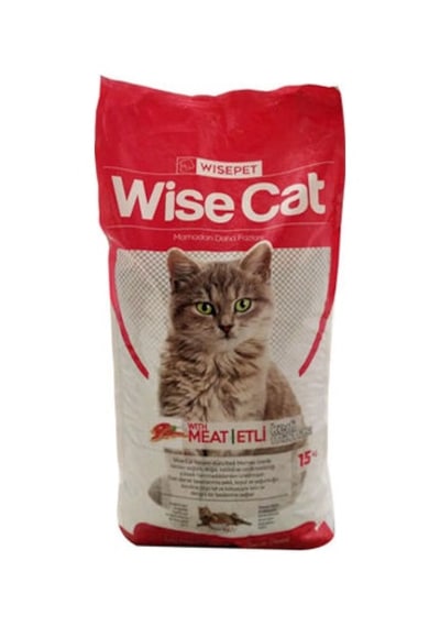 Wise Cat Etli Yetişkin Kedi Maması 15 KG Wise Cat Etli Yetişkin Kedi Maması 15 KG