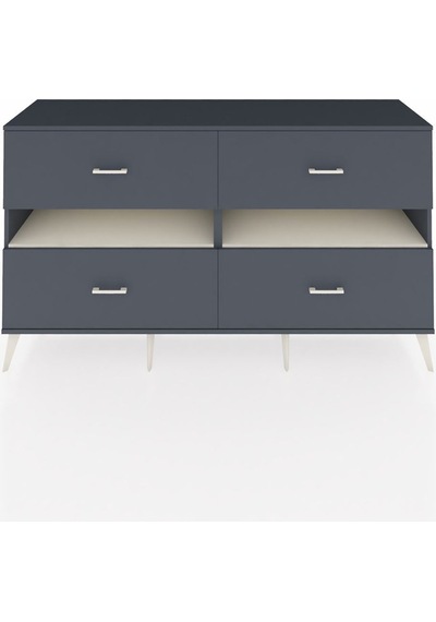 Hyperion Konsol 2 Raflı 4 Çekmeceli 176x44x99 Antrasit-aytaşı/antrasit Antrasıt/aytası - Antrasıt Hyperion Konsol 2 Raflı 4 Çekmeceli 176x44x99 Antrasit-aytaşı/antrasit Antrasıt/aytası - Antrasıt