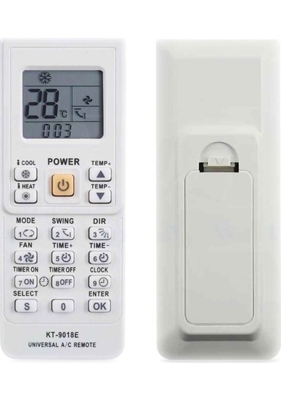 Universal Kt-9018e Uyumlu Klima Kumandası