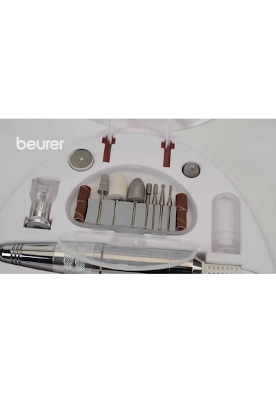 Beurer MP 100 MPe Pro Manikür Pedikür Seti 15'li Beyaz