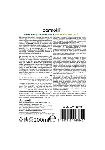 Dermokil Akne Karşıtı Çay Ağacı Seti