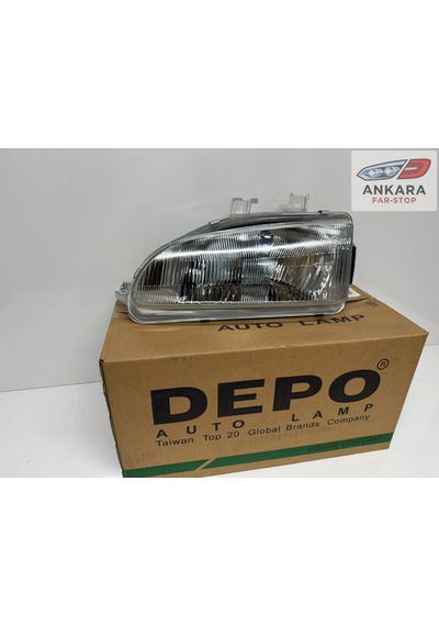 Honda Civic Eg Kasa Hatchback 1992 - 1995 Ön Far Lambası Sol Hatchback Eg Kasa Hatchback-sol Depo Marka