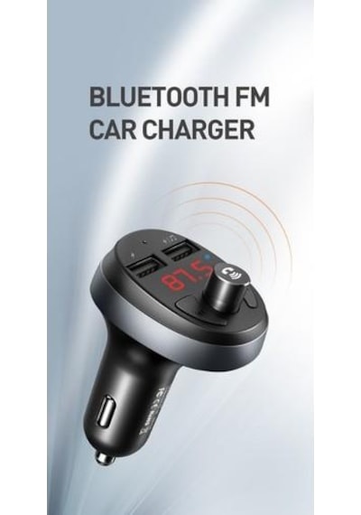 Mcdodo Bluetooth Fm Transmitter 2 Usb 3.1A Çakmak Şarj Cc-6880 N11.376