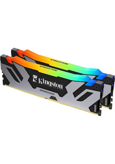 Kingston 32gb Renegade Rgb Black 7200mt/s Ddr5 Kf572c38rsak2-32tr