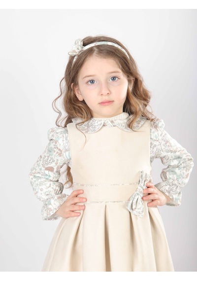 Xo Kids Kız Çocuk Elbise 1-5 Yaş 4828 Mint